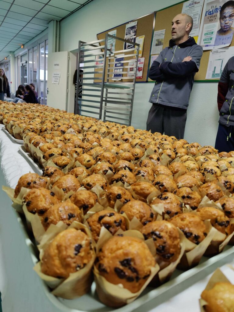 Distribution de muffins
