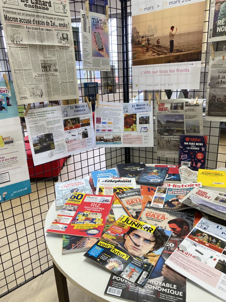 Éducation aux médias : la semaine de la presse du 18 au 23 mars 2024